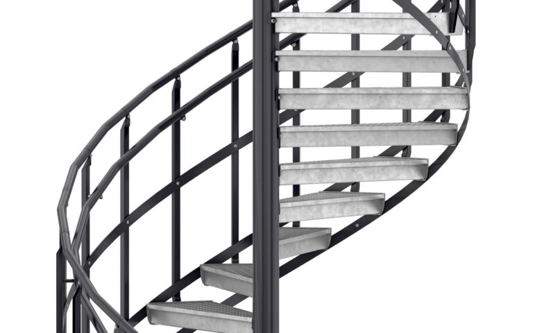 Kierreporras, kaide välijohteella